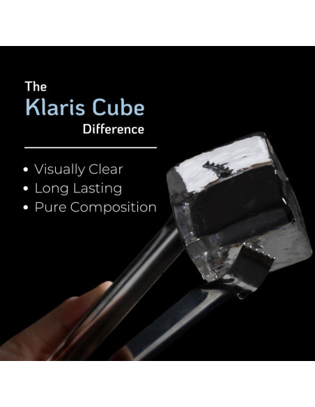 Fabricador de Hielo Klaris - 4 Cubos Cristalinos en 12h