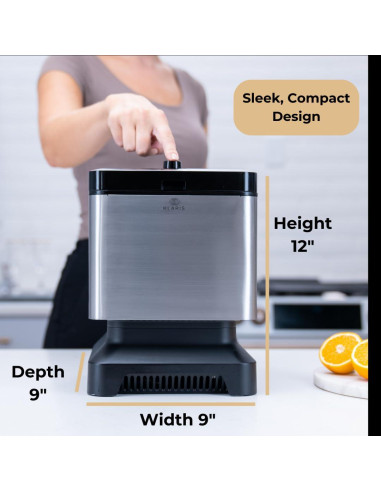 Fabricador de Hielo Klaris - 4 Cubos Cristalinos en 12h