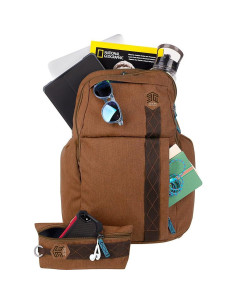 Mochila STM Kings para Laptop 15" Marrón Desierto 22L 2