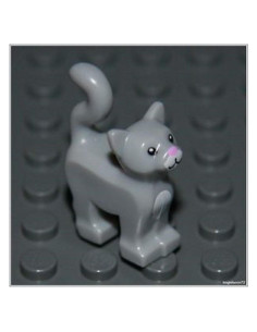 Minifigura LEGO Harry Potter Gato Gris Claro 6g 1 pieza