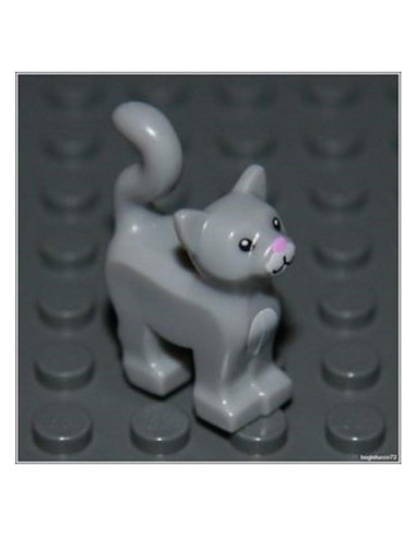 Minifigura LEGO Harry Potter Gato Gris Claro 6g 1 pieza