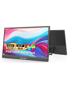 Monitor Portátil BIGASUO 15.6" FHD 1080P USB-C HDMI