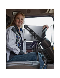 Soporte de Tablet Woleyi para Coche 9-14" Antirrobo 2