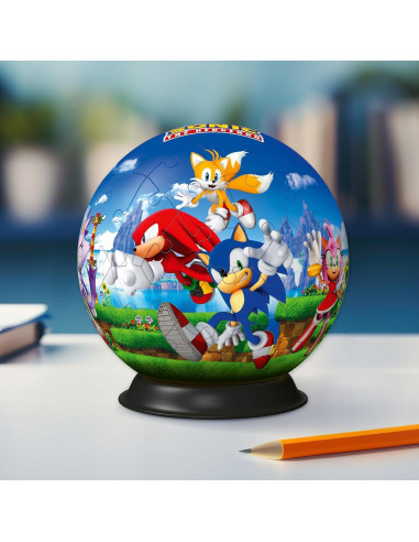 Rompecabezas 3D Ravensburger Sonic The Hedgehog 72 Piezas