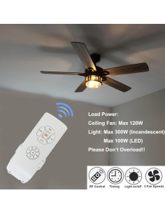 Control Remoto Universal para Ventilador de Techo Taigeguang 2