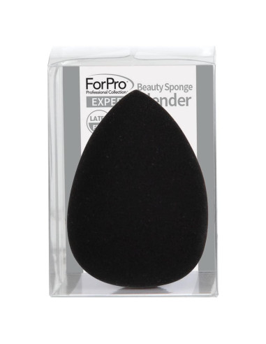 Esponja de Belleza ForPro Expert Vegana Negra 4.6cm