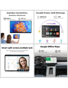 Tableta 11" EHFiDC C5 Android 14 12GB RAM 128GB ROM 2