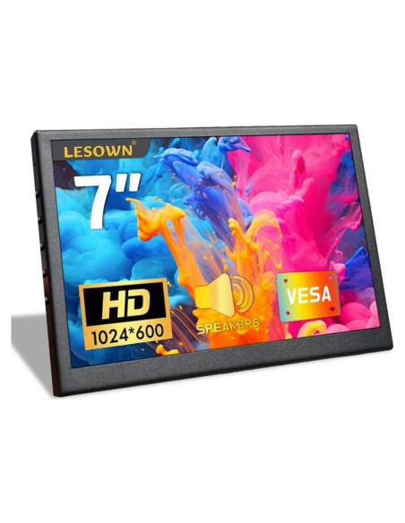 Monitor LCD 7" LESOWN LP70C HDMI Portátil con Altavoces