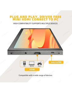 Monitor LCD 7" LESOWN LP70C HDMI Portátil con Altavoces 2