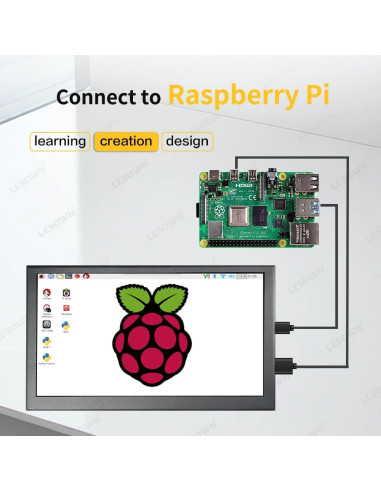 Monitor LCD 7" LESOWN LP70C HDMI Portátil con Altavoces