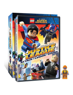 LEGO DC Super Héroes DVD Liga de la Justicia Ataque Mal