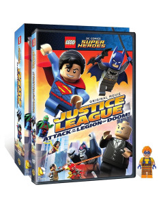LEGO DC Super Héroes DVD Liga de la Justicia Ataque Mal 2
