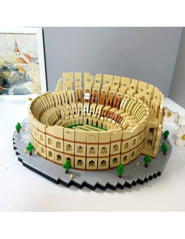 Conjunto de Bloques de Construcción Coliseo TzFioy 5594 Piezas