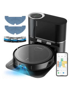 Aspiradora Robot Proscenic X1 con Auto Vaciamiento 3000 Pa