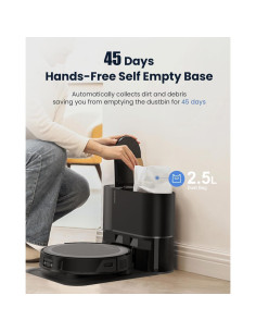 Aspiradora Robot Proscenic X1 con Auto Vaciamiento 3000 Pa 2