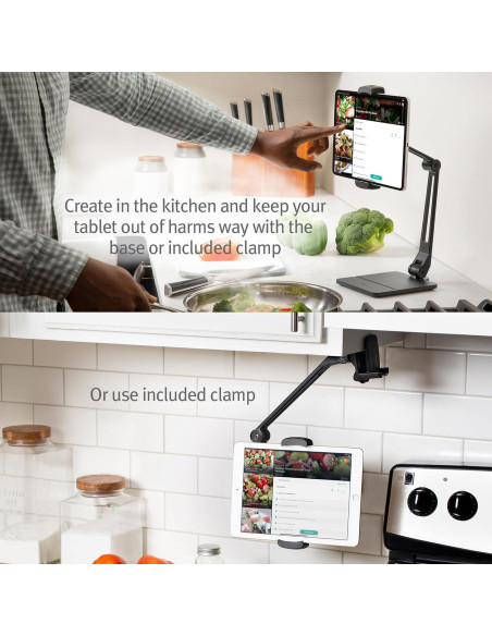Soporte para iPad Twelve South HoverBar Duo Gen 2 Ajustable Soporte para iPad Twelve South HoverBar Duo Gen 2 Ajustable