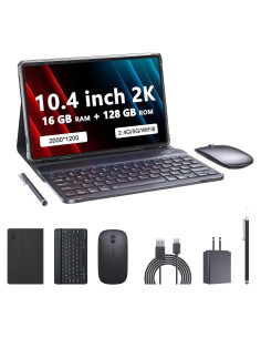 Tablet PEICHENG P81W 10.4" Android 13 16GB RAM 128GB Negro