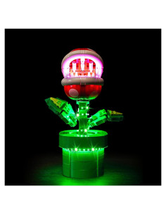 Kit de Luz LED LocoLee para Planta Piraña LEGO 71426