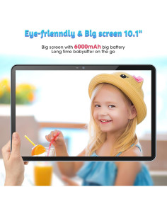 Tableta para Niños Weelikeit 10.1" 128GB Android 14 Azul 2