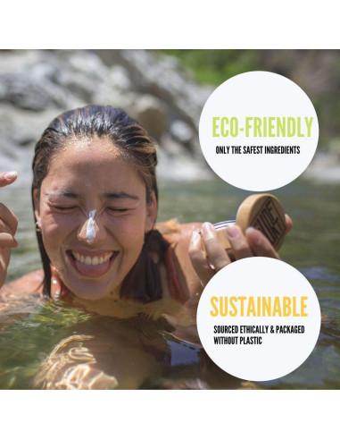 Bloqueador Solar Natural SurfDurt SPF 30 - 56.7 g - Blanco Zombie