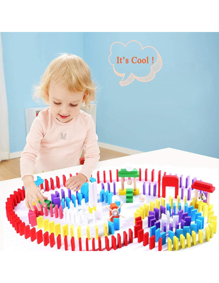 Juego de Dominó Wondertoys 600 Piezas Madera Educativo