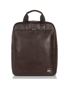 Mochila de Cuero KNOMO Dale para Laptop 16" Marrón 2