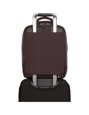 Mochila de Cuero KNOMO Dale para Laptop 16" Marrón