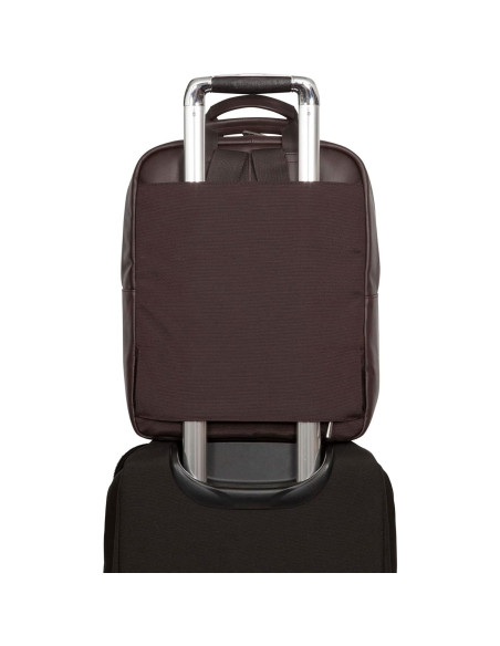 Mochila de Cuero KNOMO Dale para Laptop 16" Marrón