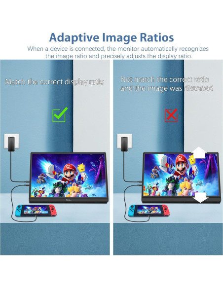 Monitor Portátil 16" FHD 1920x1200 Touchscreen USB-C