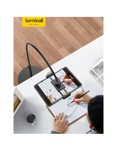 Soporte de Piso Lamicall FT01-B para Tabletas 4.7''-12.9''