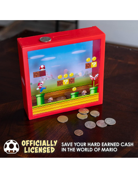 Caja de Ahorros Super Mario Bros. Paladone 18cm Multicolor