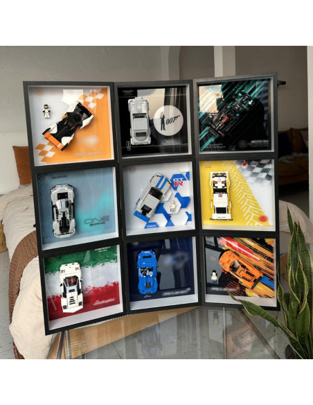 Tablero de Exhibición iLuane para Lego McLaren F1 LM 76918