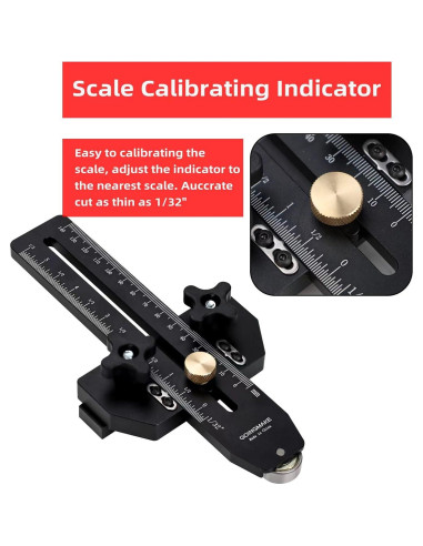 Guía de corte delgada GOINGMAKE para sierra de mesa 20,32 cm