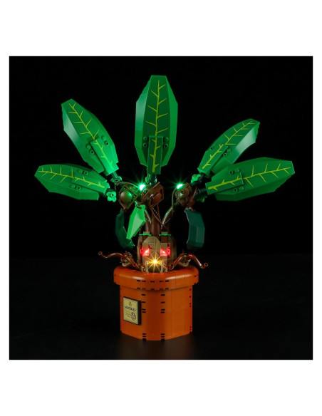 Kit de Luz LED BRIKSMAX para Lego 76433 Planta Mandrágora