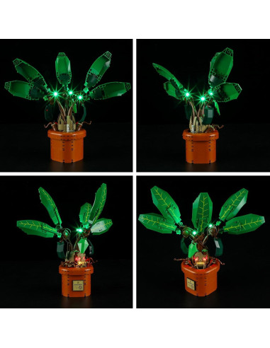 Kit de Luz LED BRIKSMAX para Lego 76433 Planta Mandrágora
