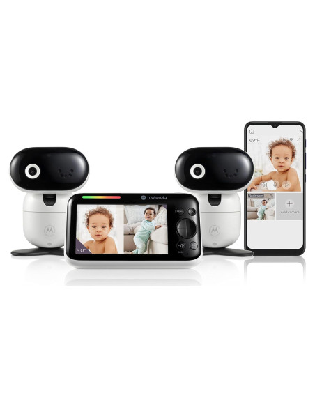 Monitor de Bebé Motorola PIP1510 - 2 Cámaras WiFi HD