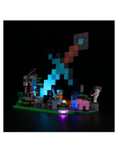Kit de Luz LED BrickBling para LEGO Puesto de Espada 21244