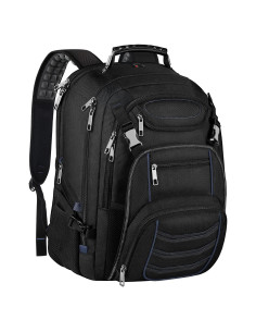 Mochila SINVICKO 18.4" Antirrobo USB 60L Azul