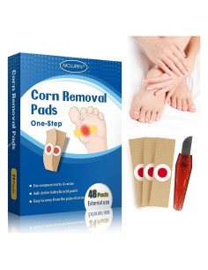 48 Almohadillas Removedoras de Callos MQUPIN - Efectivas y Naturales