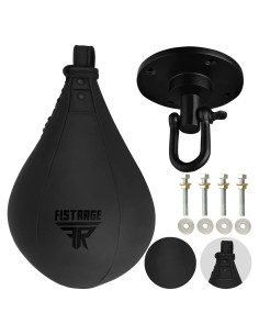 Bolsa de Velocidad FISTRAGE FR de Cuero para MMA y Kickboxing