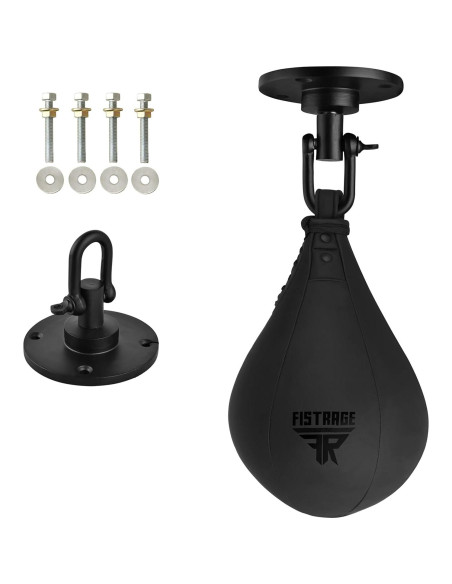 Bolsa de Velocidad FISTRAGE FR de Cuero para MMA y Kickboxing