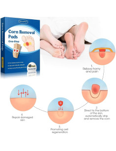 48 Almohadillas Removedoras de Callos MQUPIN - Efectivas y Naturales 2
