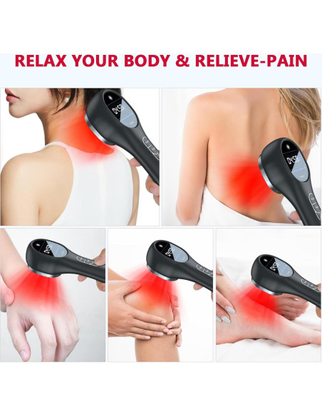 Dispositivo de Terapia de Luz Roja Anyork 650nm y 808nm Dispositivo de Terapia de Luz Roja Anyork 650nm y 808nm