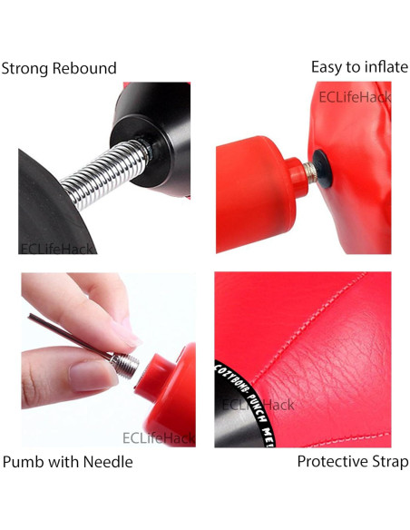 Bolsa de Boxeo de Escritorio CozyBomB 36 cm Alivio Estrés