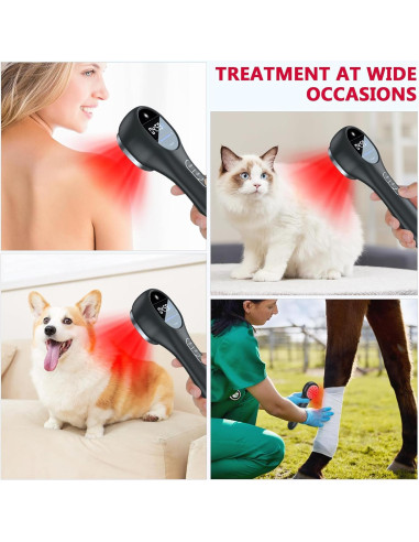 Dispositivo de Terapia de Luz Roja Anyork 650nm y 808nm