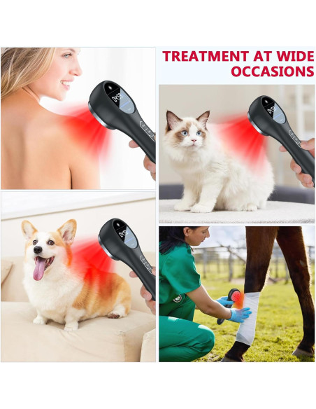 Dispositivo de Terapia de Luz Roja Anyork 650nm y 808nm Dispositivo de Terapia de Luz Roja Anyork 650nm y 808nm