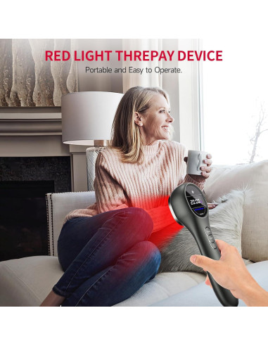 Dispositivo de Terapia de Luz Roja Anyork 650nm y 808nm