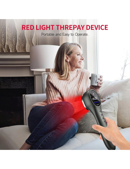 Dispositivo de Terapia de Luz Roja Anyork 650nm y 808nm Dispositivo de Terapia de Luz Roja Anyork 650nm y 808nm