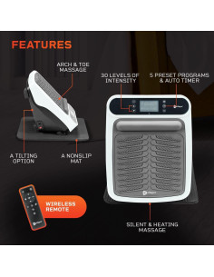 Masajeador de pies LifePro AV2023 con calor y 5 programas 2