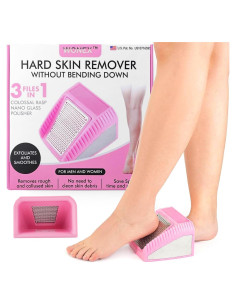 Exfoliador de Pies 3 en 1 Wonex Rosa - Removedor de Callos